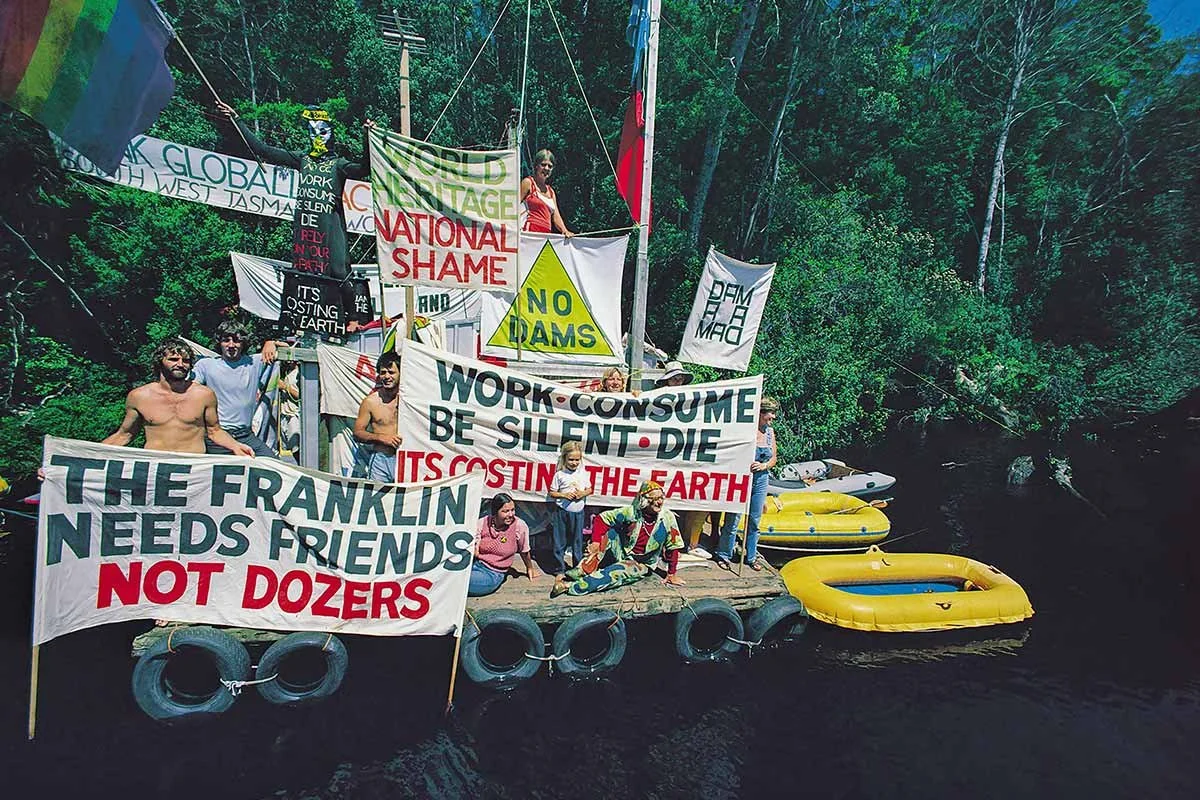 The Franklin Dam - where thinking changed