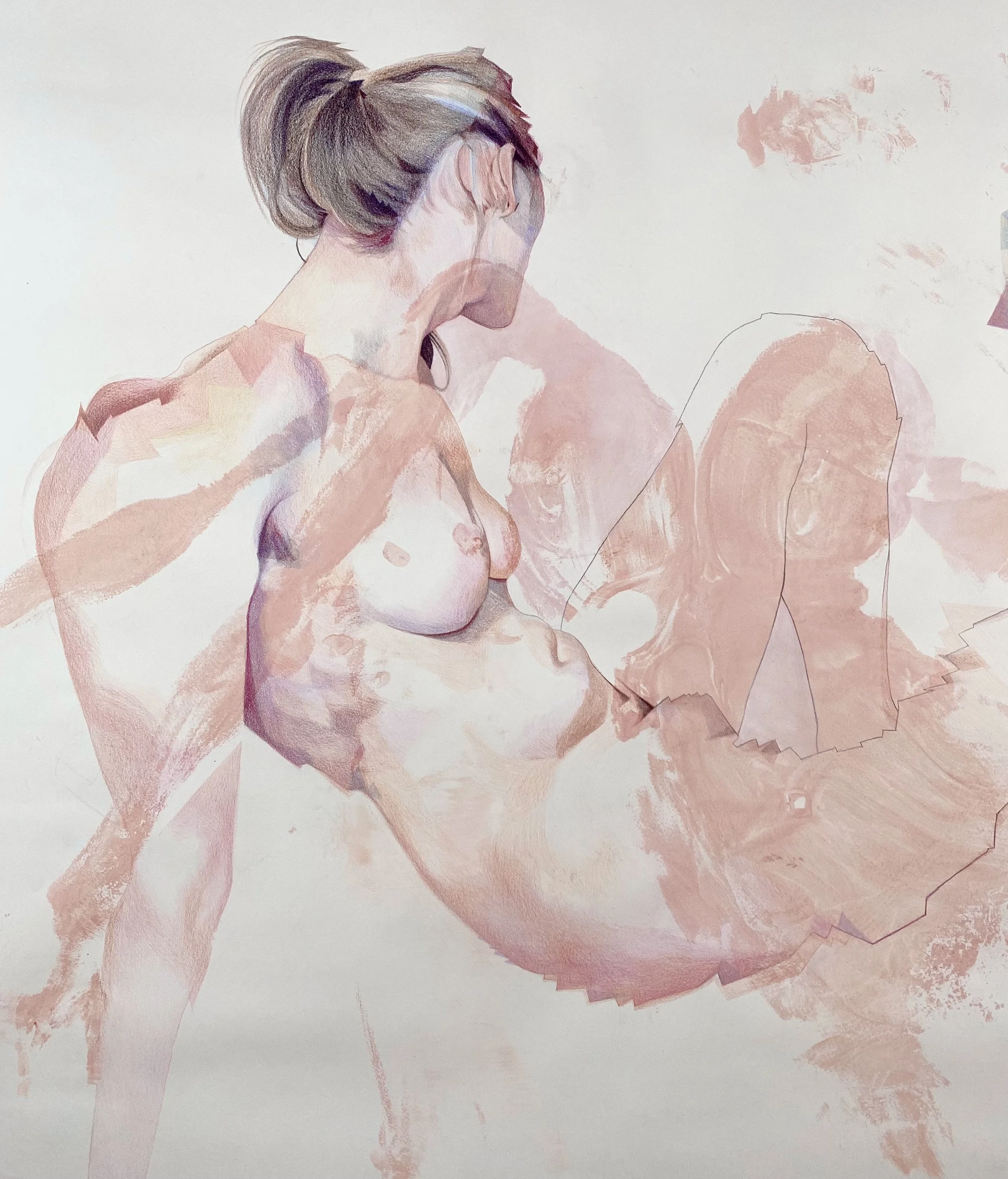 Kaleidoscope (in pink) Detail 