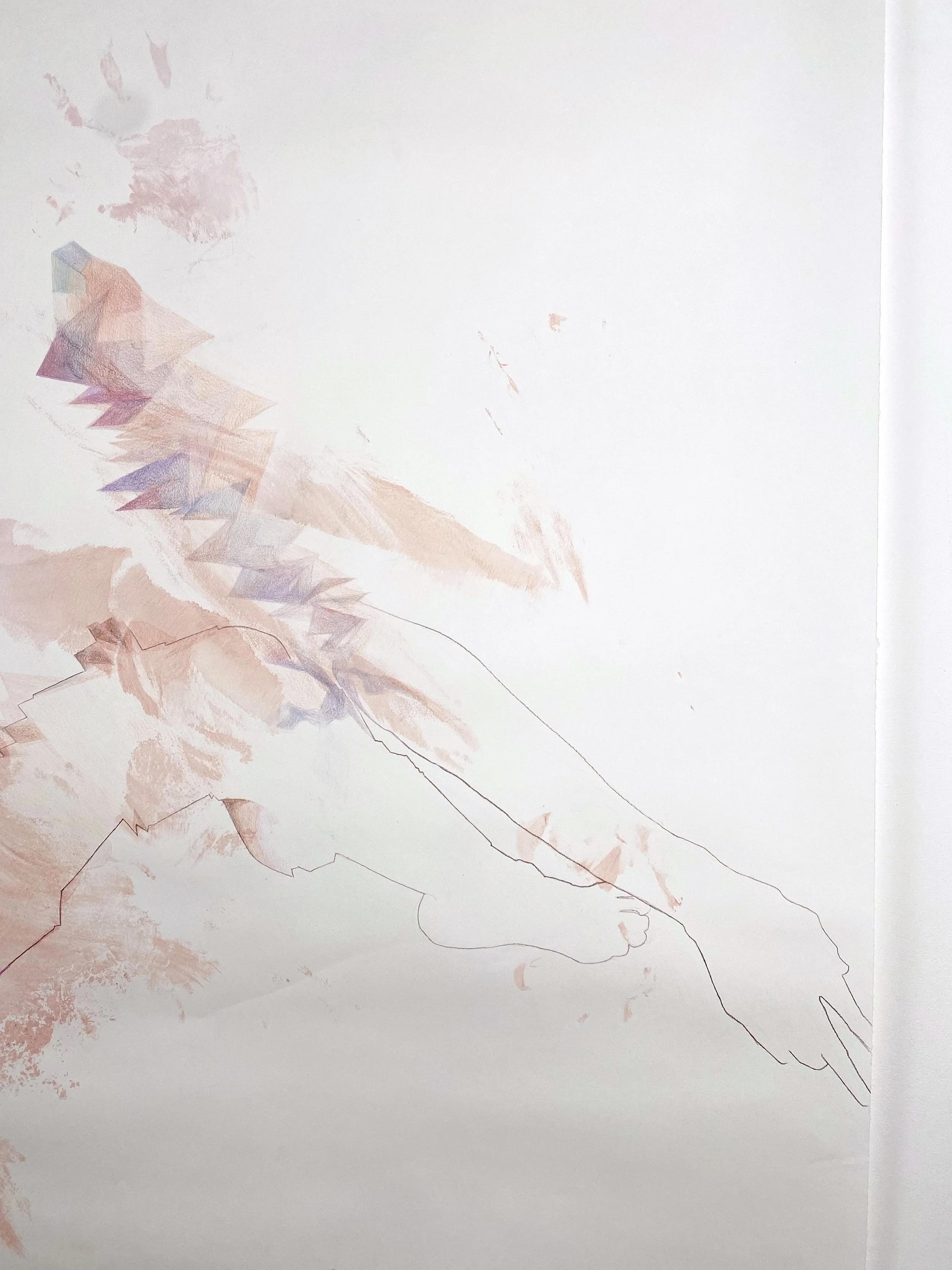 Kaleidoscope (in pink) Detail 