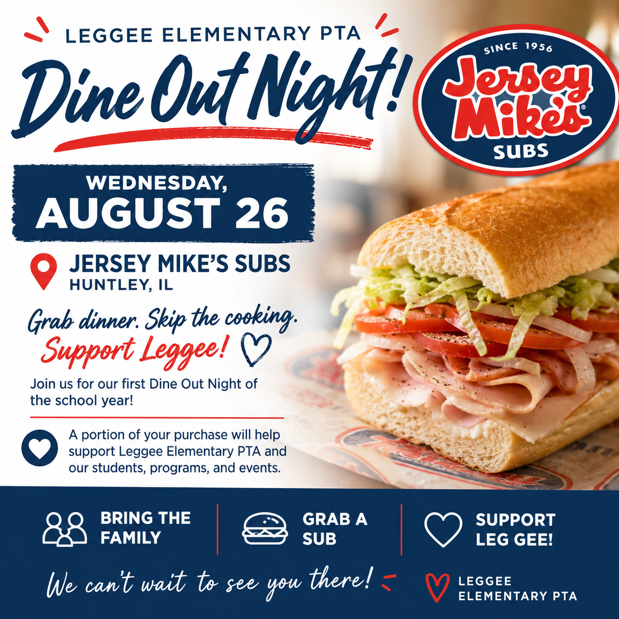 Dine Out Night - Jersey Mike's