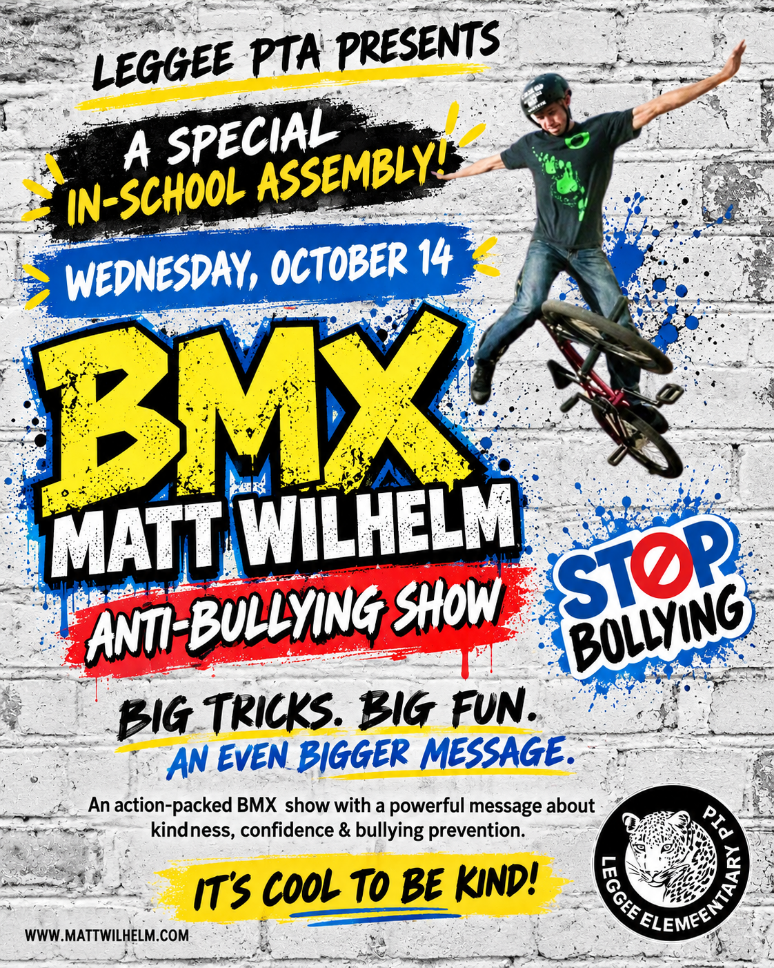 BMX Anti-bullying Assembly
