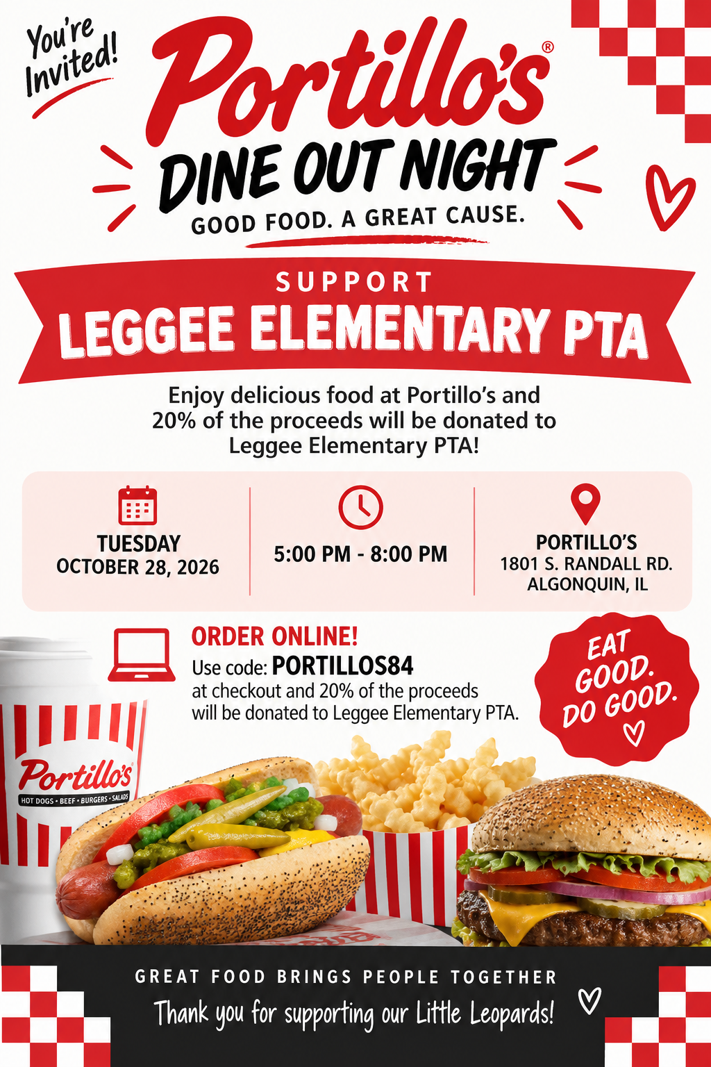 Dine Out Night - Portillo's
