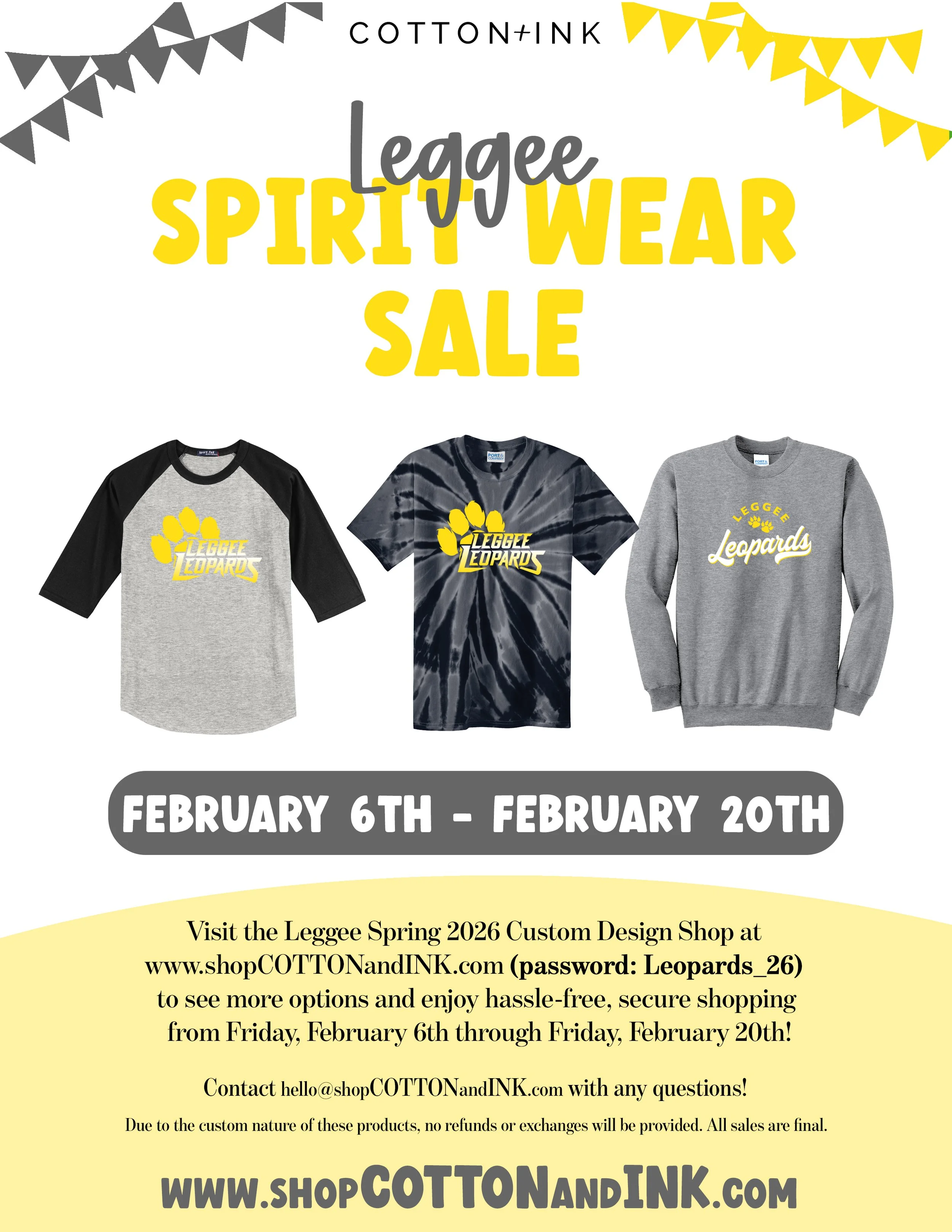 Spring Spiritwear Sale!