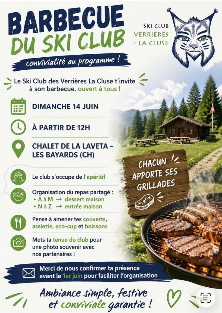 BBQ du ski club