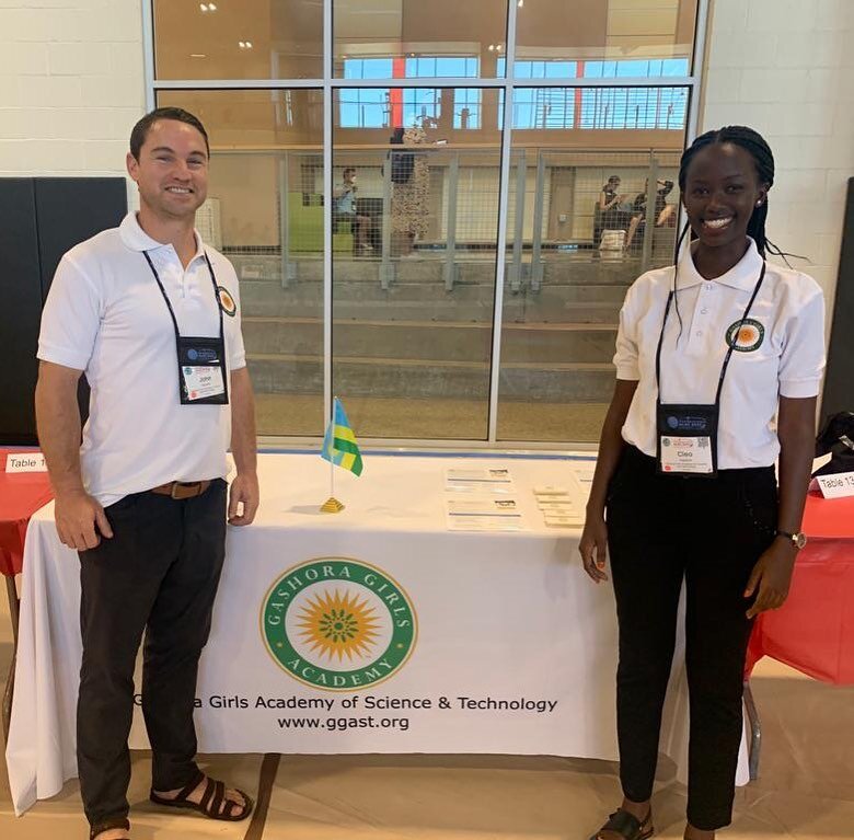 Gashora Girls Academy University Counselor John Nejman, and Associate College Counselor Cleo Ingabire (also a GGA alumna!) have been in the US visiting college campuses and attended the 2022 College and Counselor Fair.  This annual conference is an o