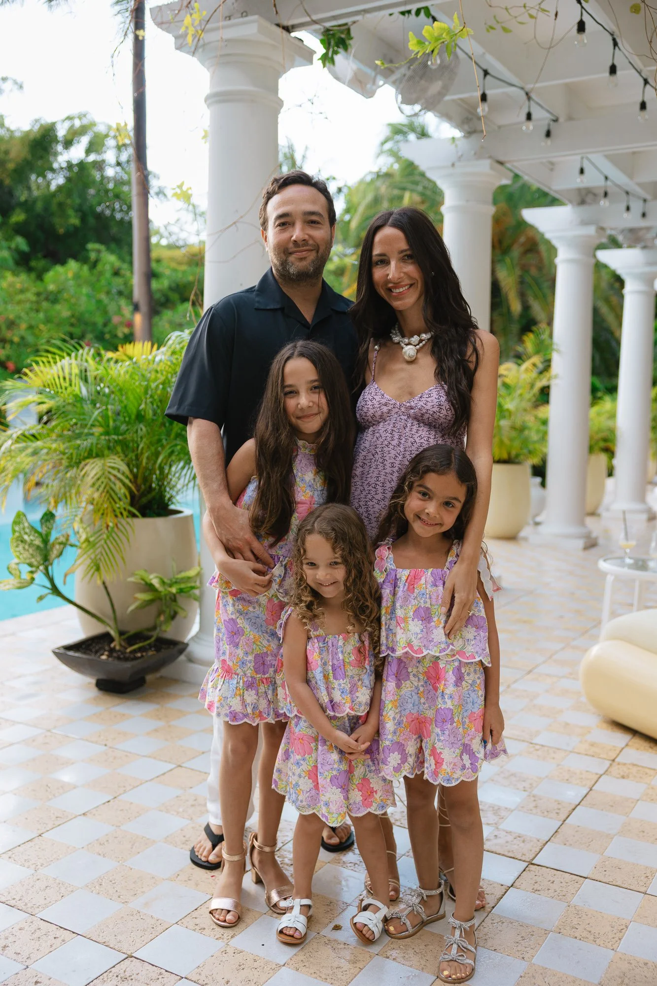 Family Session At Palm Heights in Grand Cayman