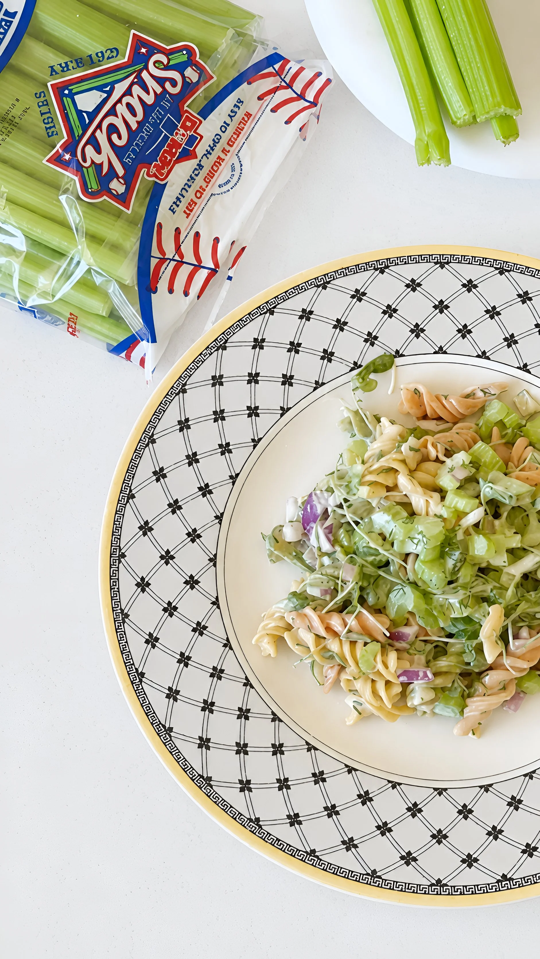 Healthy Dill Pickle Protein Pasta Salad (Gluten-Free, High-Protein &amp; Lighter)