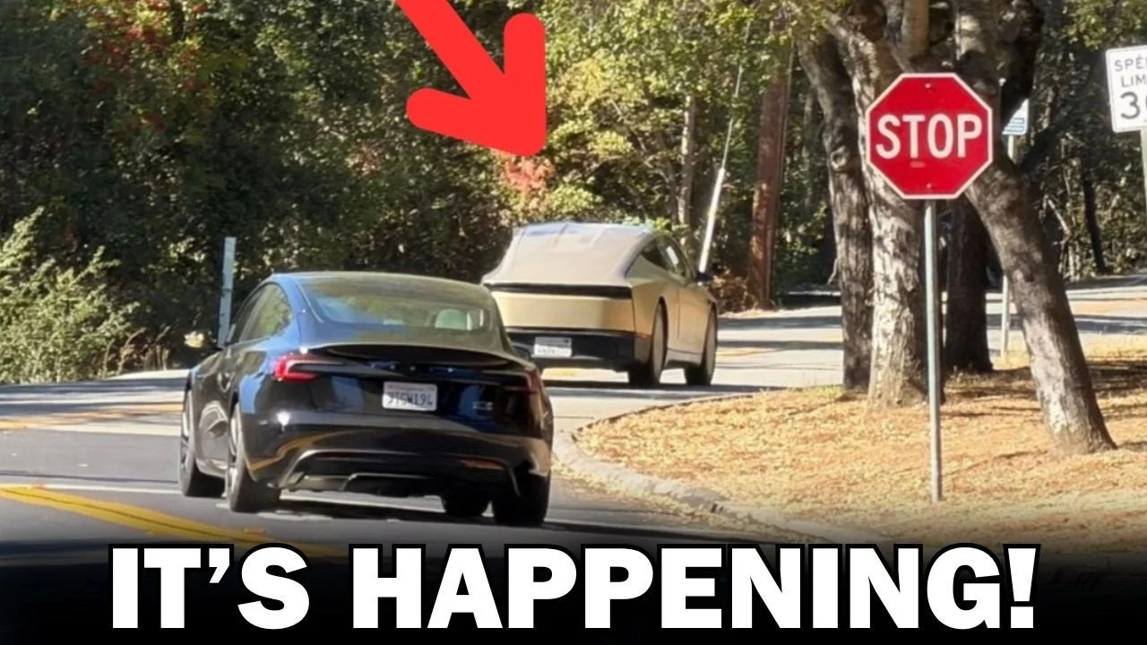 Tesla Cybercab Public Road Testing Begins