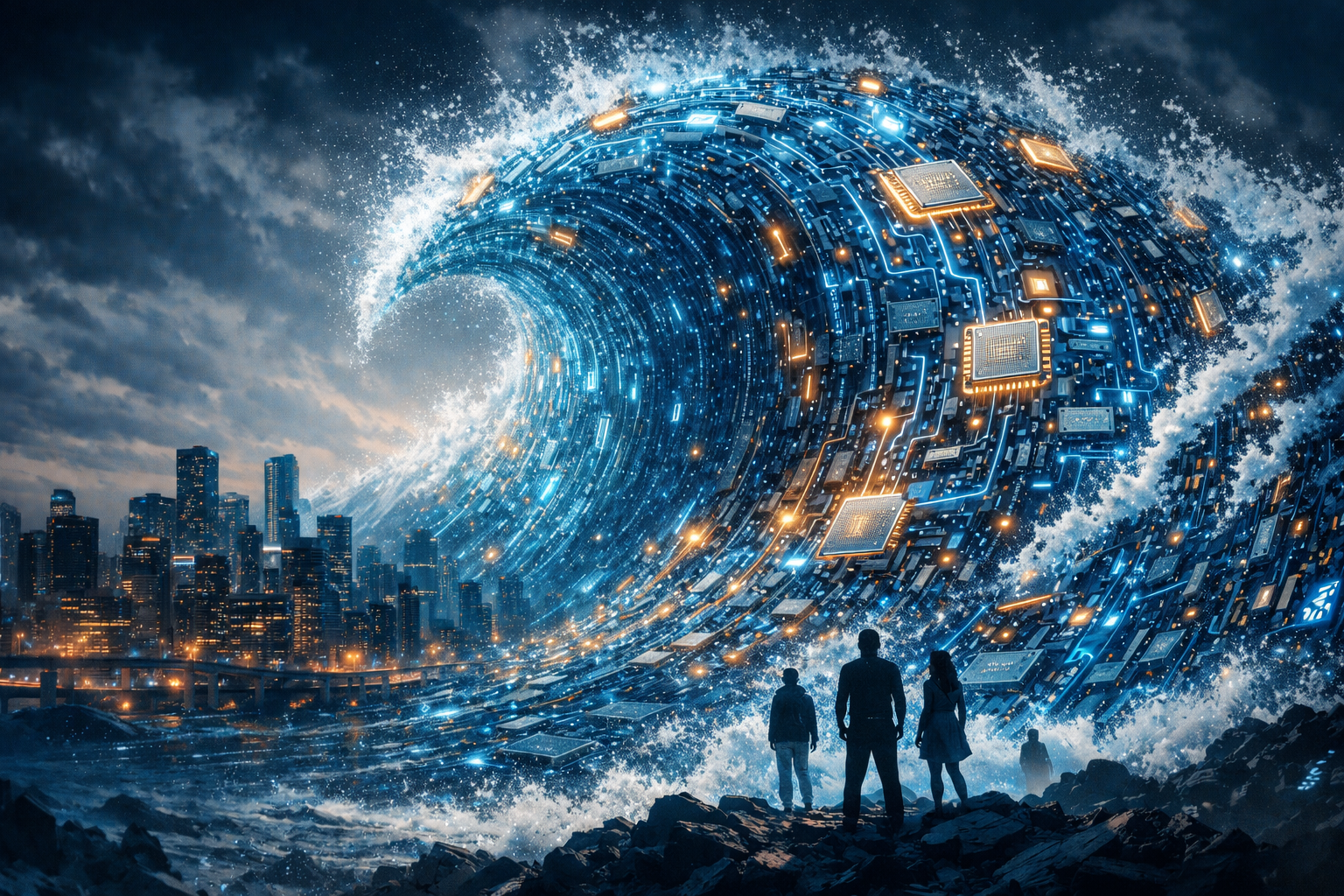 The AI Tsunami: Redefining Work, Wealth, and Human Purpose