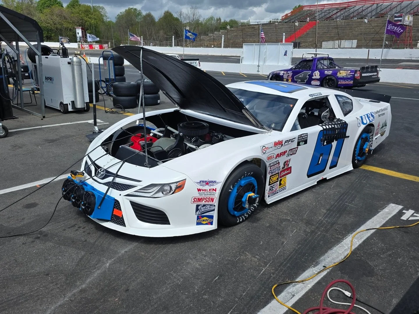Big weekend for our Performance Hitch #61 car! 🏁

Huge thanks to Justin Musgrave for stepping in last minute as spotter for Saturday&rsquo;s race &mdash; we appreciate you coming through for the team.

It was also Sam and Daniel&rsquo;s first race a