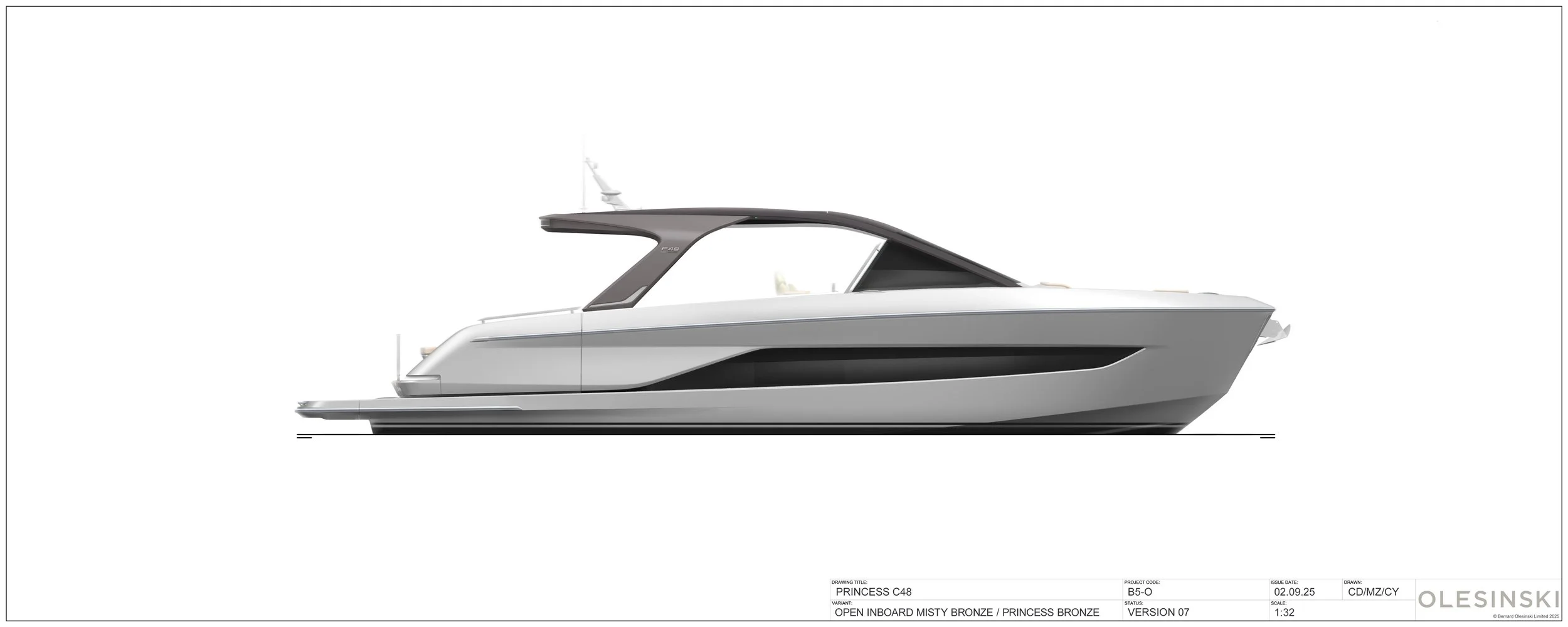 Princess_C48-open-profile-inboard-optional-sprayed-canopy-legs-and-top.jpg