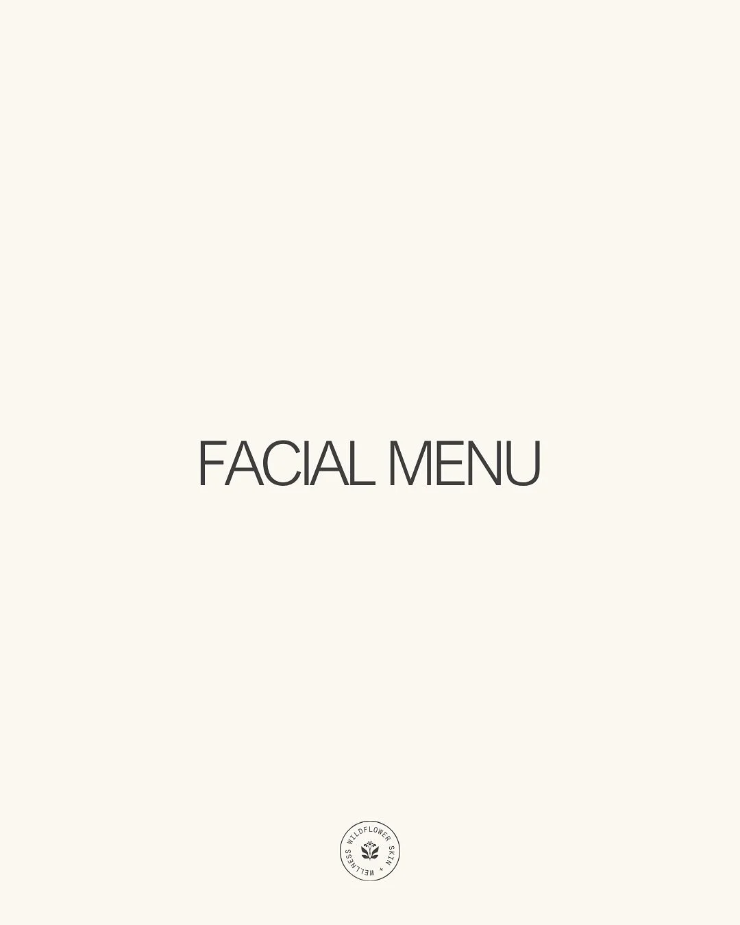 Our Facial Menu 🧖🏼&zwj;♀️🫧

With the holiday season fast approaching, our books are filling up fast! ✨
Treat yourself (or someone special) to a moment of calm with one of our restorative, results-driven facials &mdash; each tailored to your unique