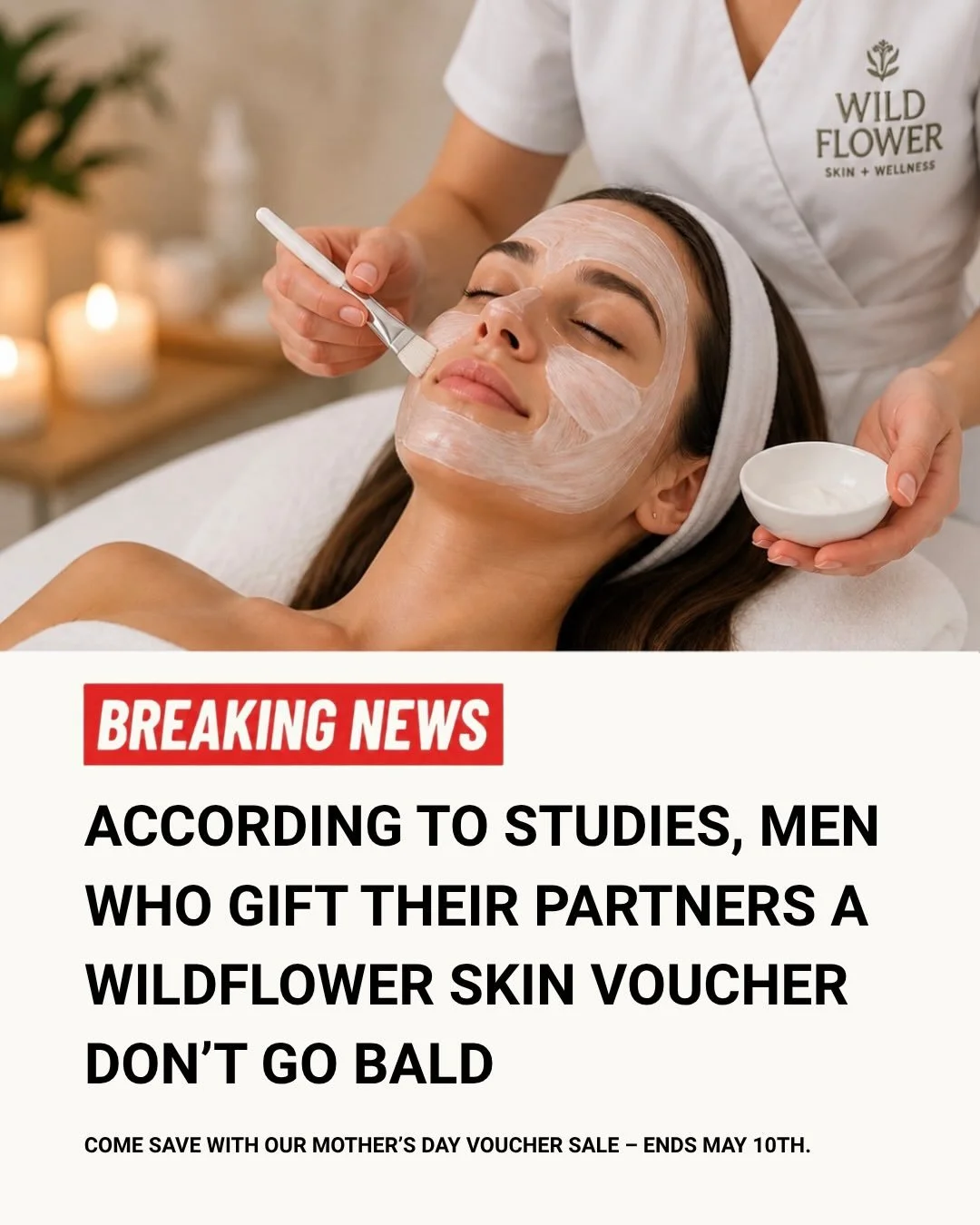 If someone sent you this, this is your sign to get her a Wildflower Skin Voucher for Mother&rsquo;s Day! 😉🌷✨

Wildflower Skin Voucher sale ends this Saturday! 

#mothersdaygiftideas
#giftvoucher
#toowoombaskin
#toowoombamums