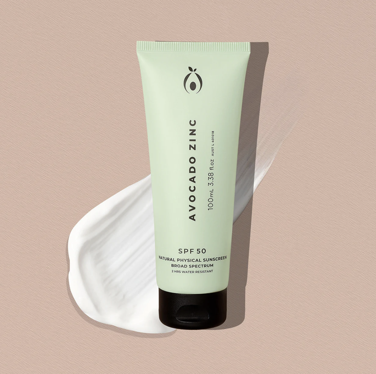 Avocado Zinc SPF 50 Natural Physical Sunscreen