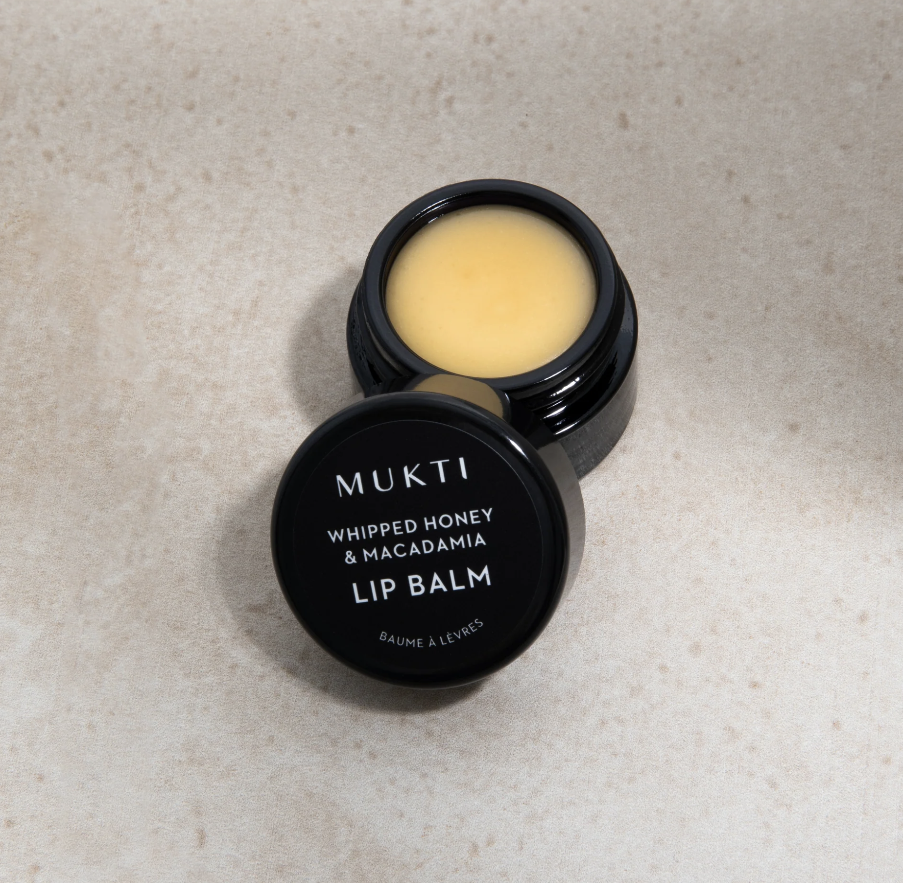 Mukti Whipped Honey & Macadamia Lip Balm
