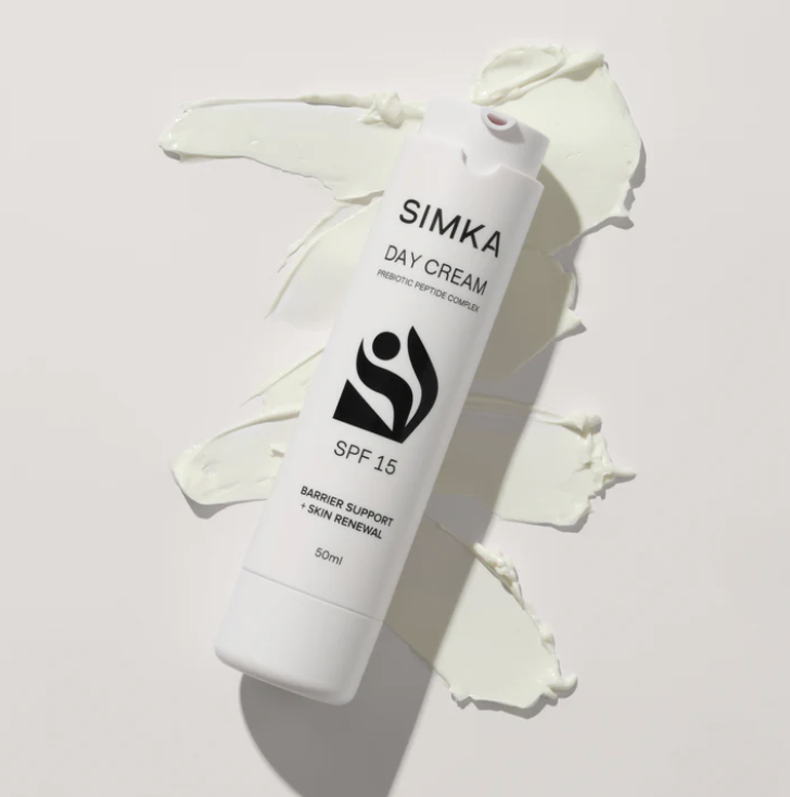 Simka Prebiotic Peptide Day Cream SPF 15