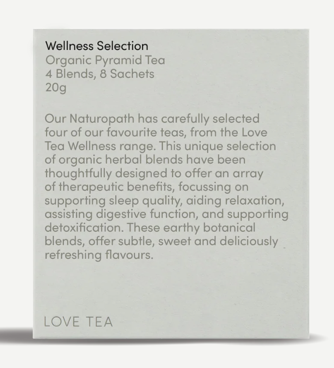 Love Tea Wellness Sample Selection