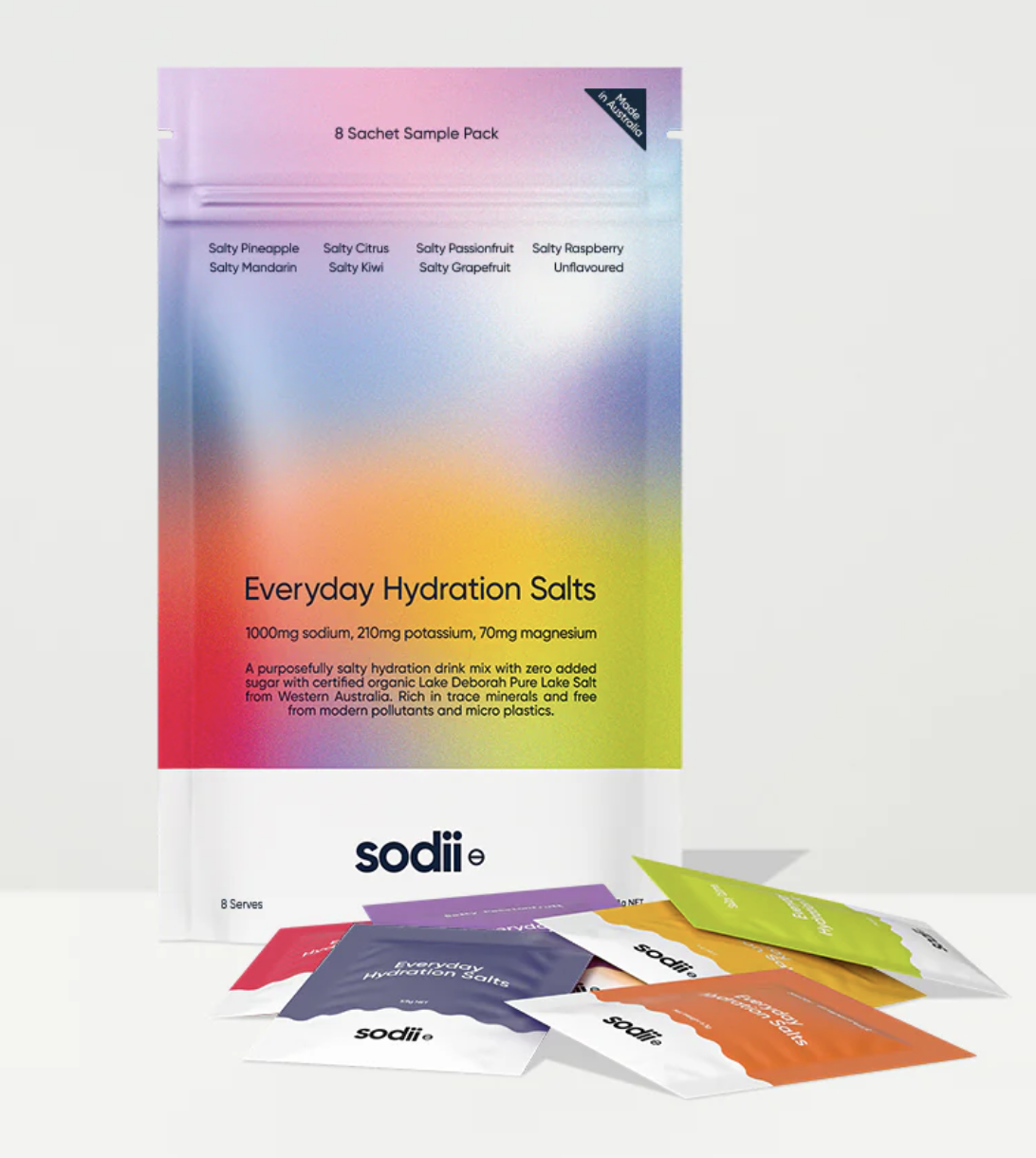 Sodii 8 Sachet Sample Pack