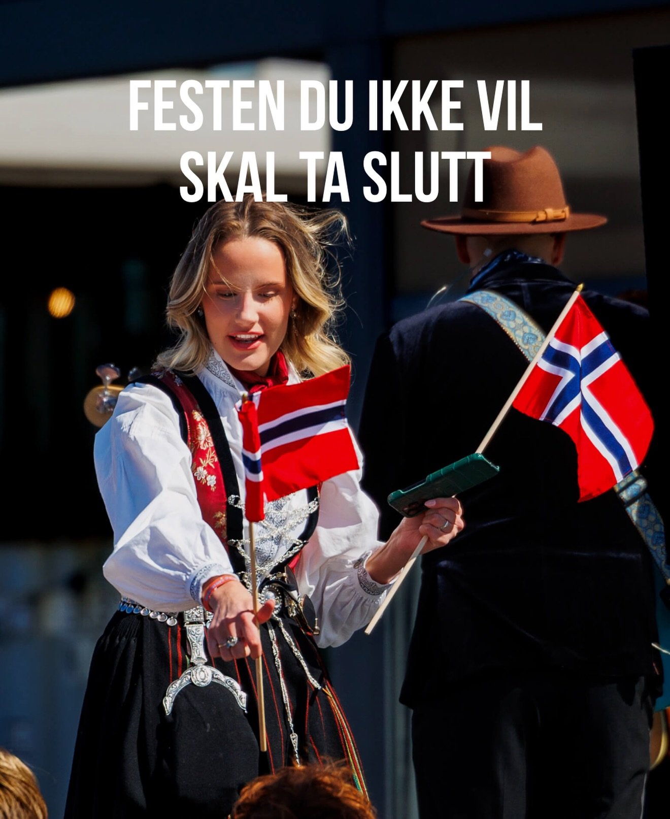 Feir 17. mai p&aring; T&aring;rnet 🇳🇴✨
Vi inviterer til en spektakul&aelig;r fest for hele 2000 mennesker - en dag fylt med musikk, mat og fantastisk stemning. 

Billetter i salg n&aring; via v&aring;re hjemmesider 🎟️. (Link i bio)