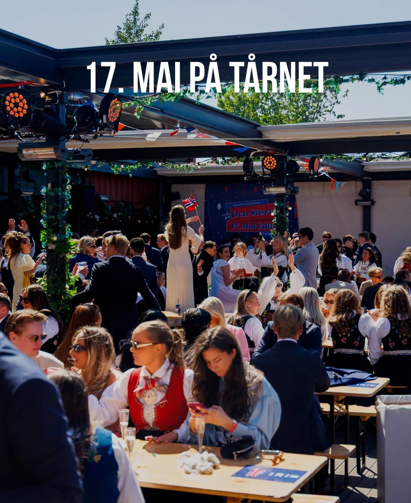 17. mai er rett rundt hj&oslash;rnet 🇳🇴🔥 Har du fortsatt ikke kj&oslash;pt billett enda? Don&rsquo;t stress &ndash; vi har noen f&aring; spots igjen.