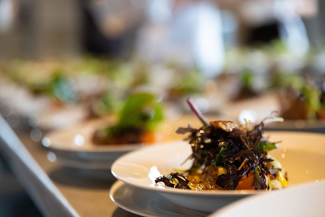 Småretter og tapas servert ved eventarrangement