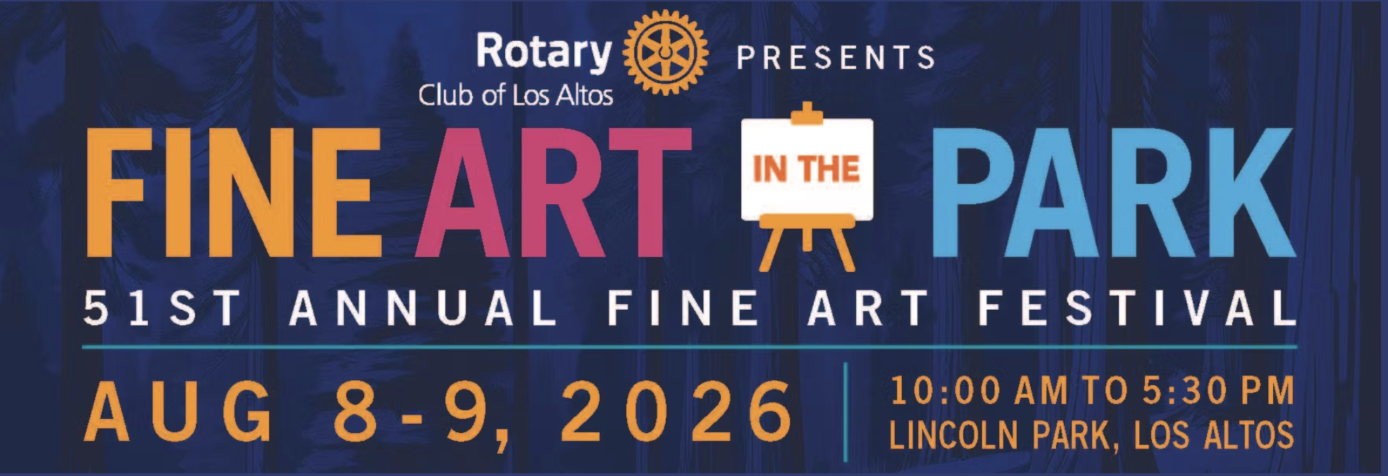 Los Altos Rotary Fine Art in the Park
