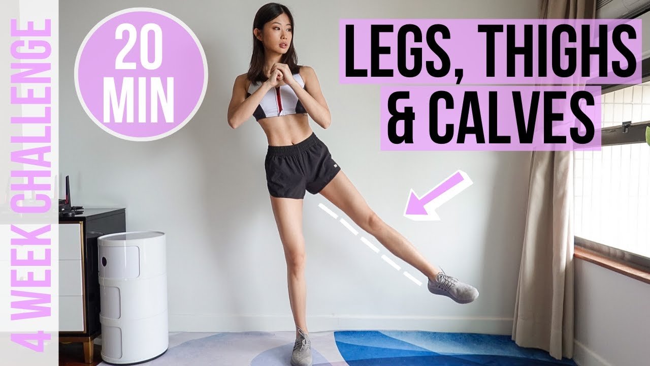 20 days — Lower Body Legs, Thighs & Calves — emi wong