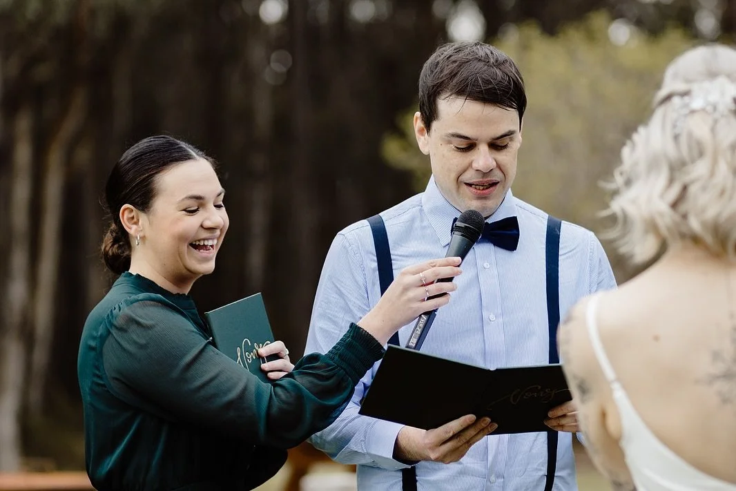 All you need is a little Airbnb in the hills and your favourite people - Alex and Travis knew what to do when it come to tying the knot. They booked me in for the married in minutes package, hired an Airbnb filled the fridge with drinks and nibbles a