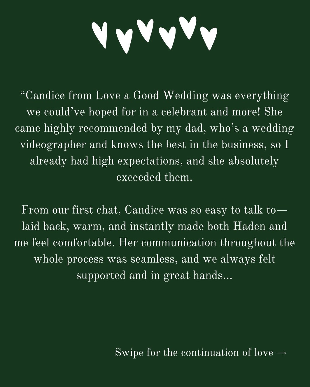 🤍 Testimonial love from Madi and Haden 🤍 

Such a beautiful afternoon of love with these two on the cliffs of Sorrento. 

&mdash;&mdash; 
Celebrant and MC 
www.loveagoodwedding.com 
&mdash;&mdash; 

#melbournecelebrant #melbourneweddingcelebrant