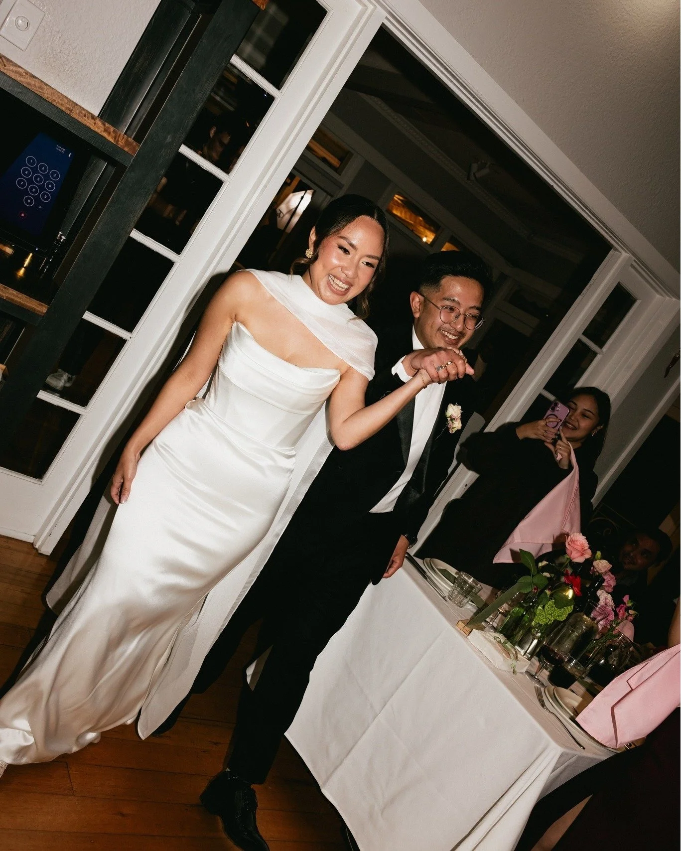 N &amp; A had me as their MC and it was an absolutely epic night. Speeches filled with laughter, singing and the loudest of toasts to the loved up couple. An afternoon and evening of rainbows, photo booth action shots and genuinely heartfelt moments 