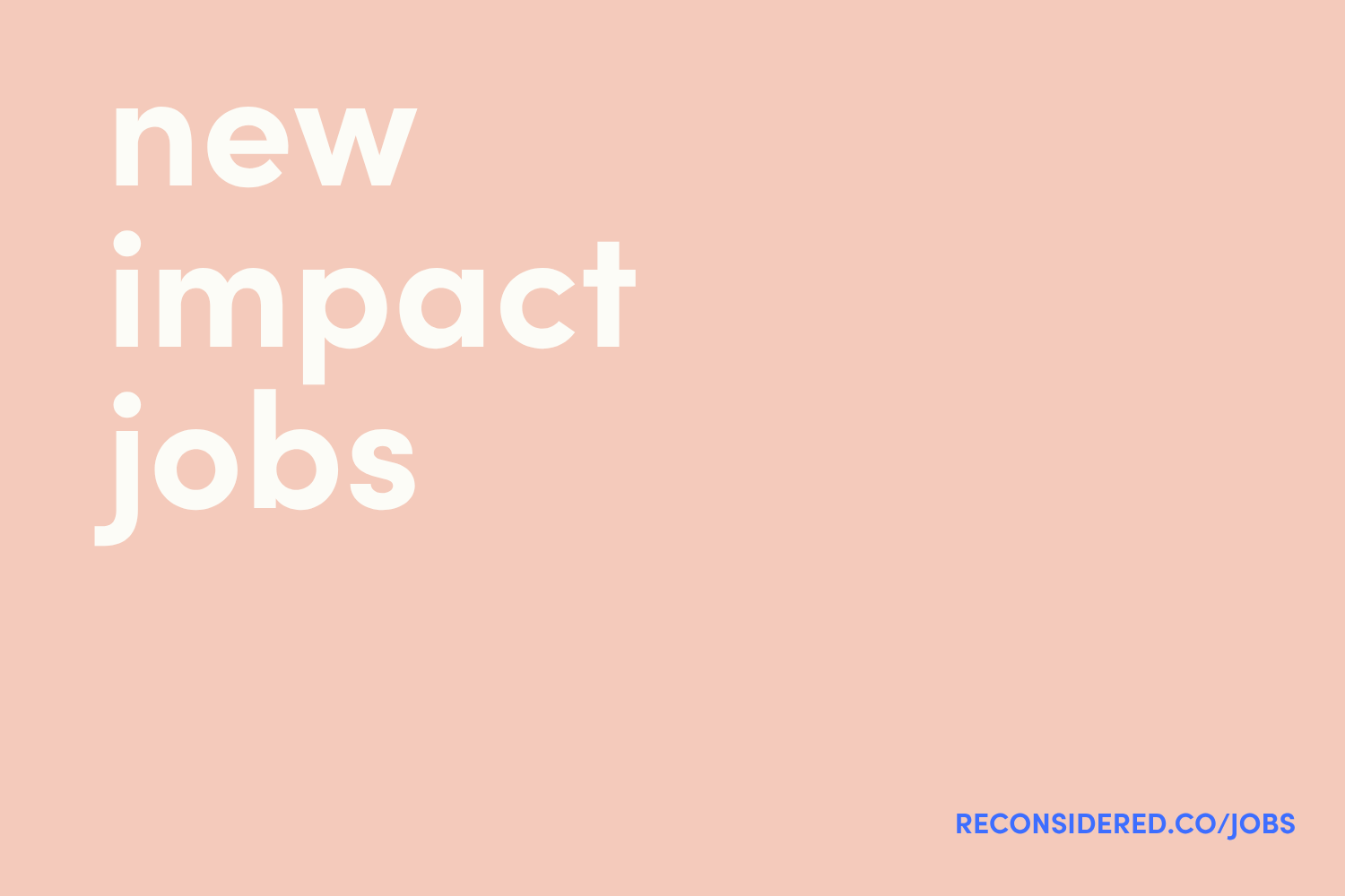 Impact Jobs: 05.07.26
