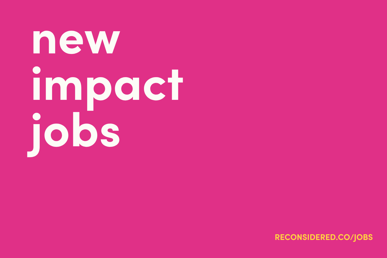 Impact Jobs: 04.23.26