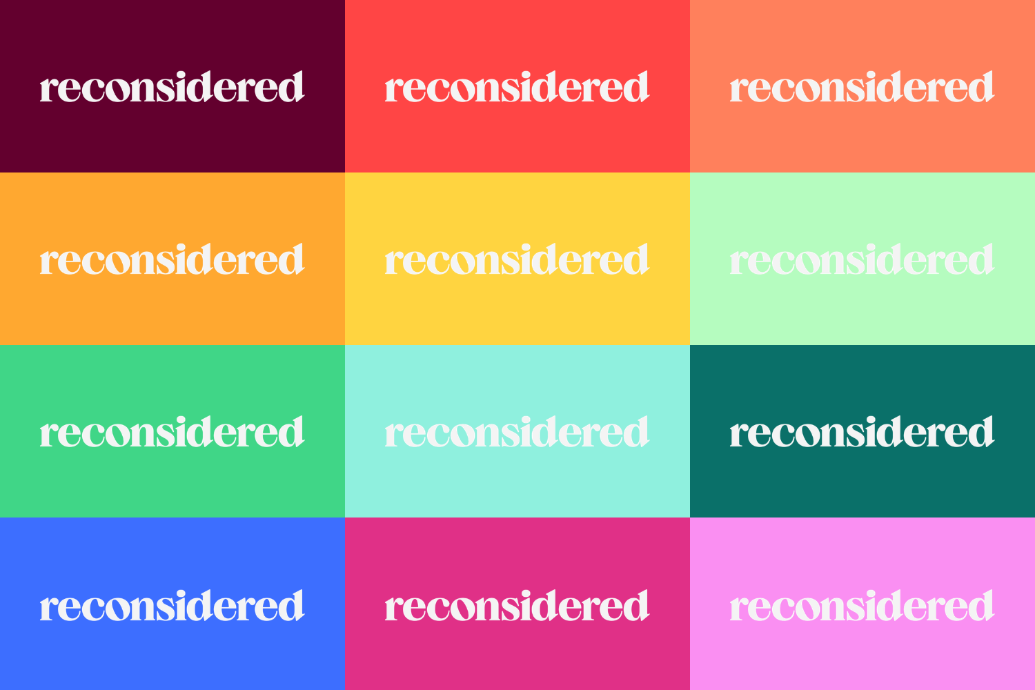 Meet the New Reconsidered