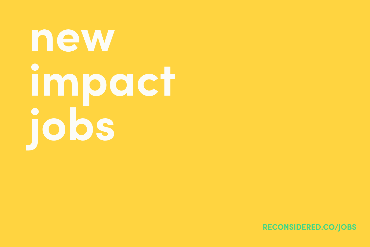 Impact Jobs: 06.19.26