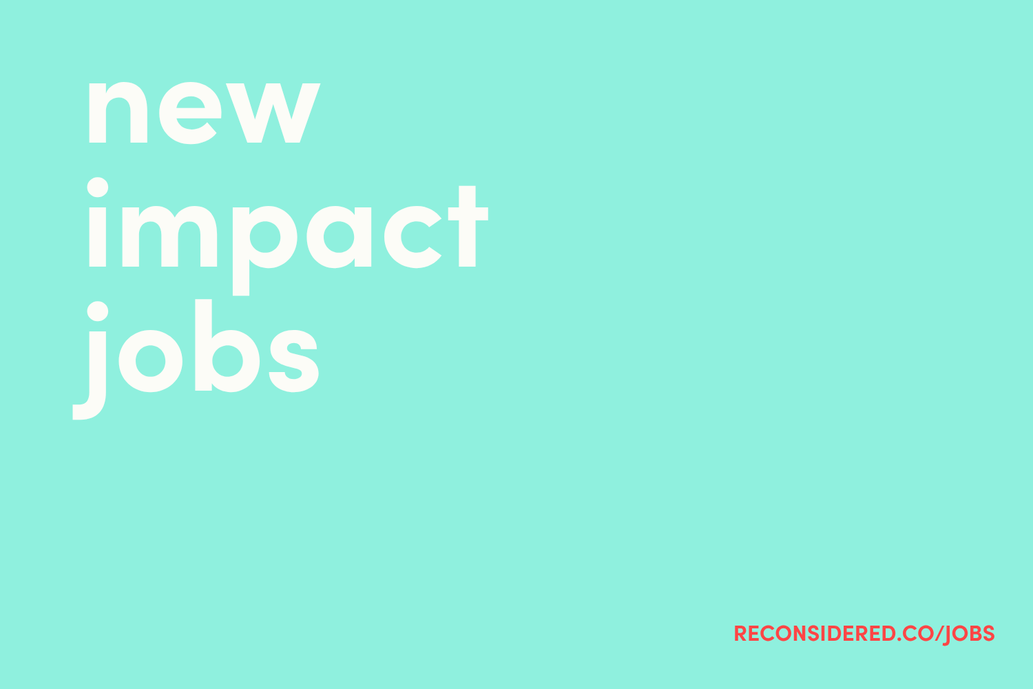 Impact Jobs: 09.11.26