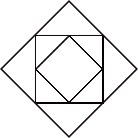 Strategic communications consultancy icon with structured geometric symbol