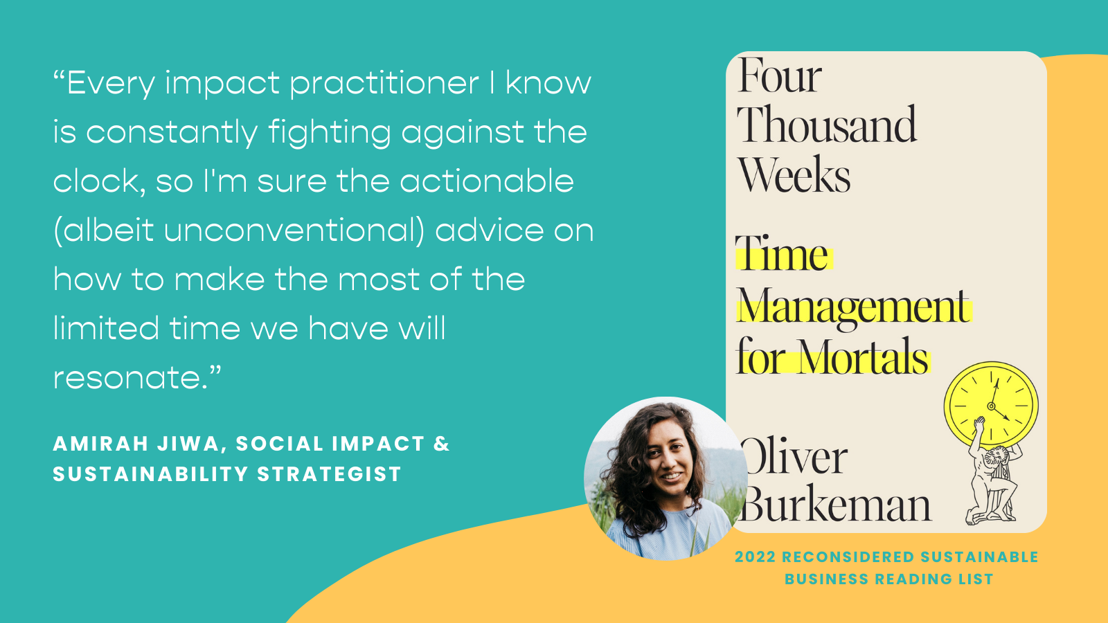 Four Thousand Weeks: Time Management for Mortals (Oliver Burkeman)