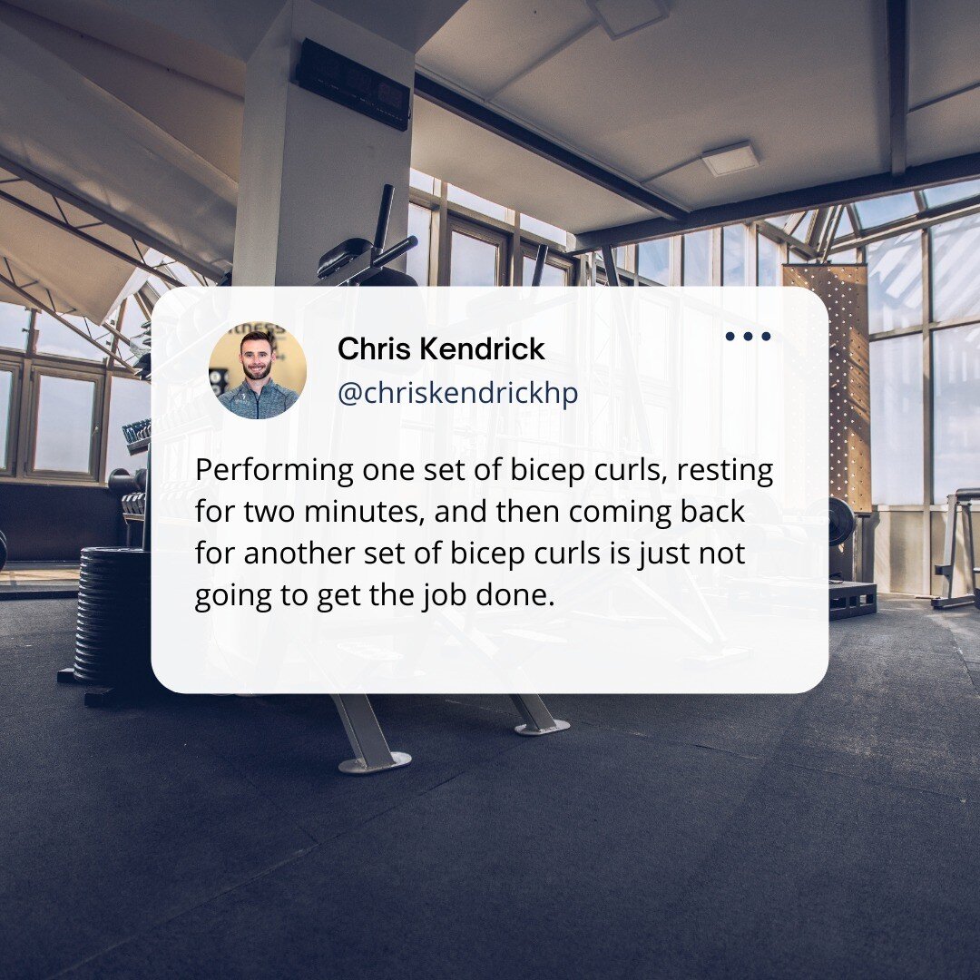 ⏱ Your time is very valuable. Therefore, the time you spend working out should be done in as efficient a manner as possible. There is a great way to increase the efficiency of your workout. Click the link in my bio to read more!