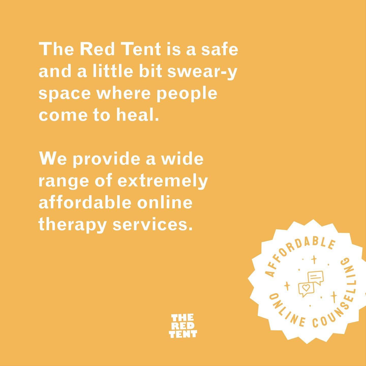 The Red Tent is f*cking epic and we&rsquo;re here to help you heal and remember who you truly are.

We love you, because you exist.

Start talking today.