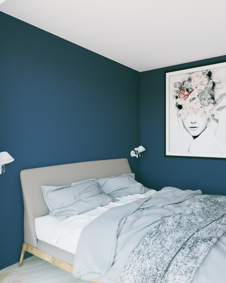 Interior design - home decoration - bedroom - home renovation - Nice