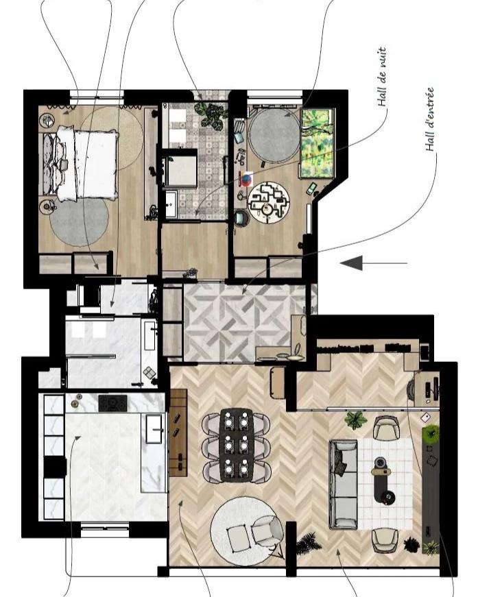 Interior design - home decoration - Interior architect - home renovation - Brussels