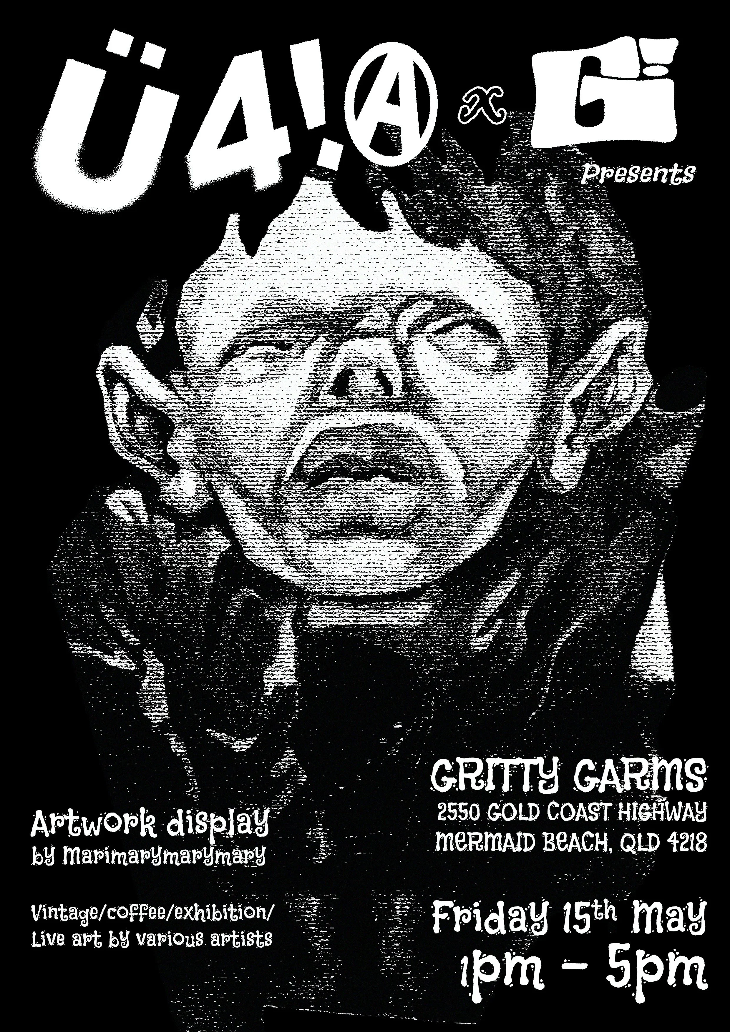 Ü4!A Exhibitions * Featuring Mari