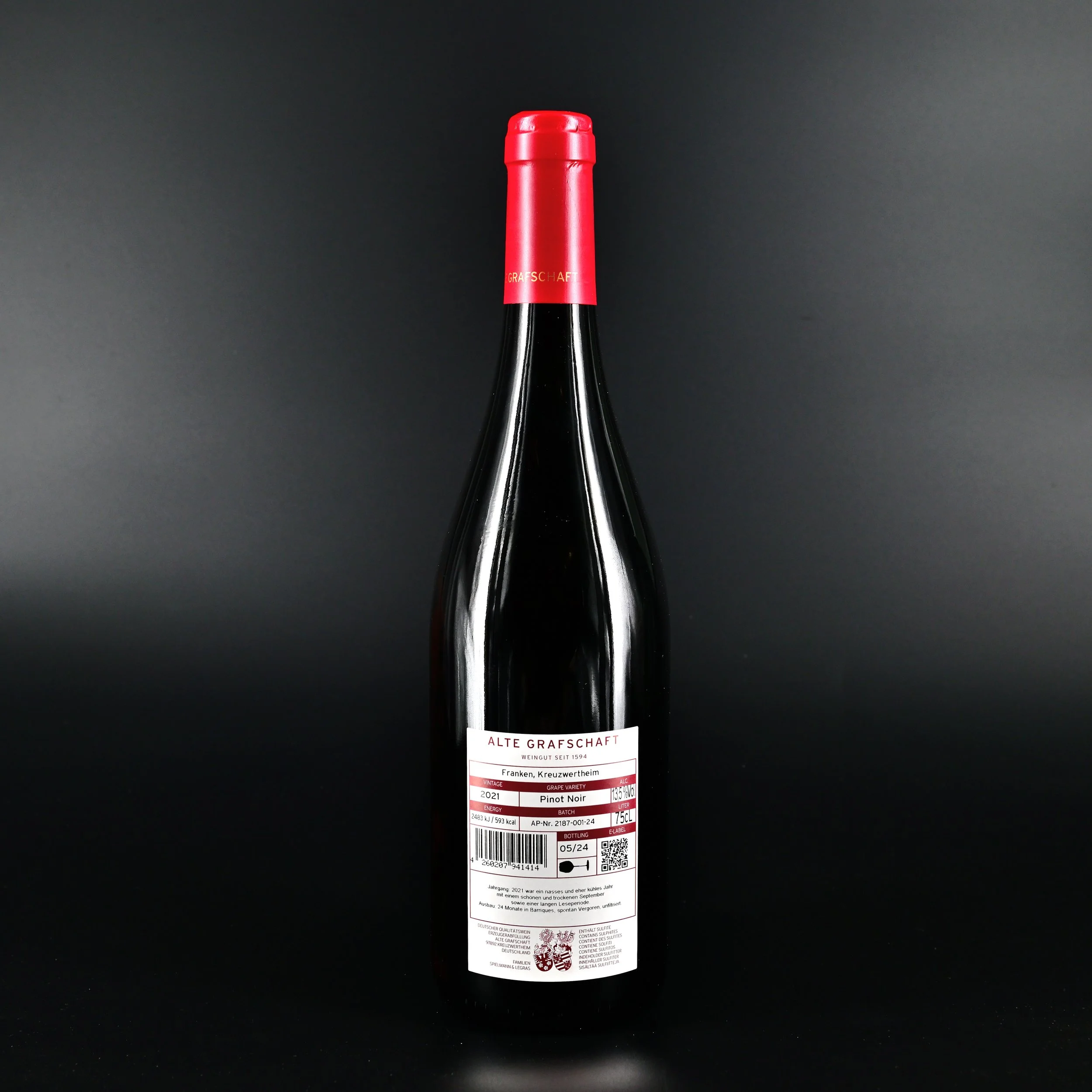 2021 Kreuzwertheim Pinot Noir Back.JPG