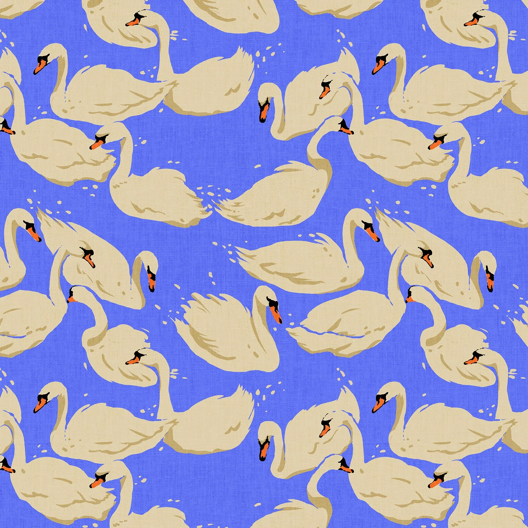 Swans pattern