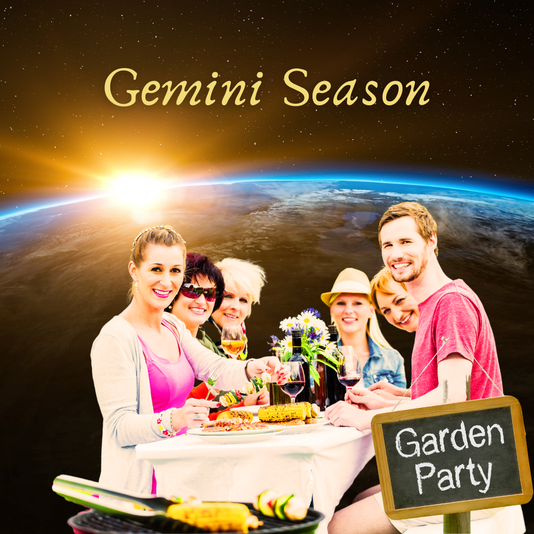 Gemini Season: Cosmic Garden Party