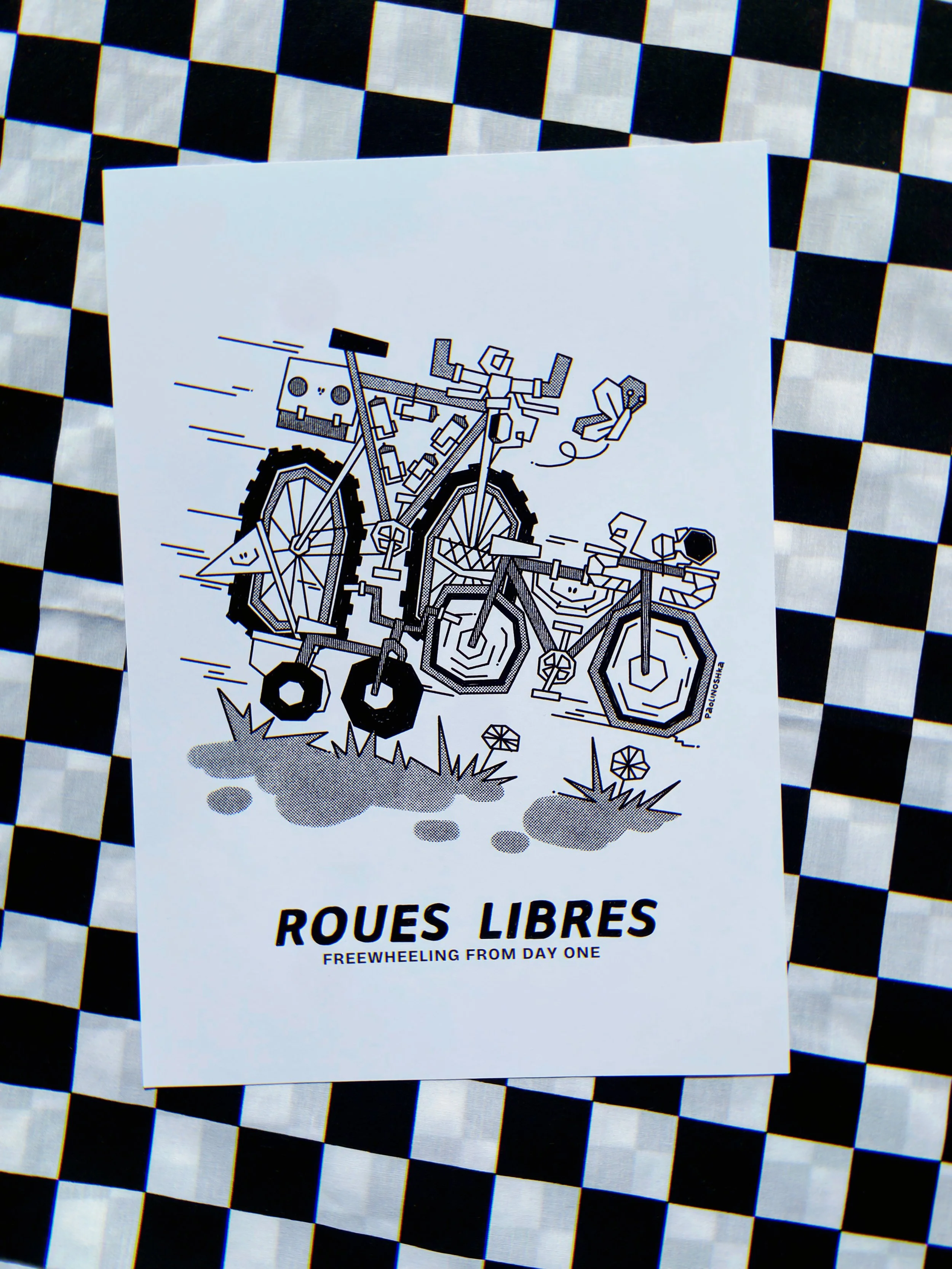 Affiche Roues libres