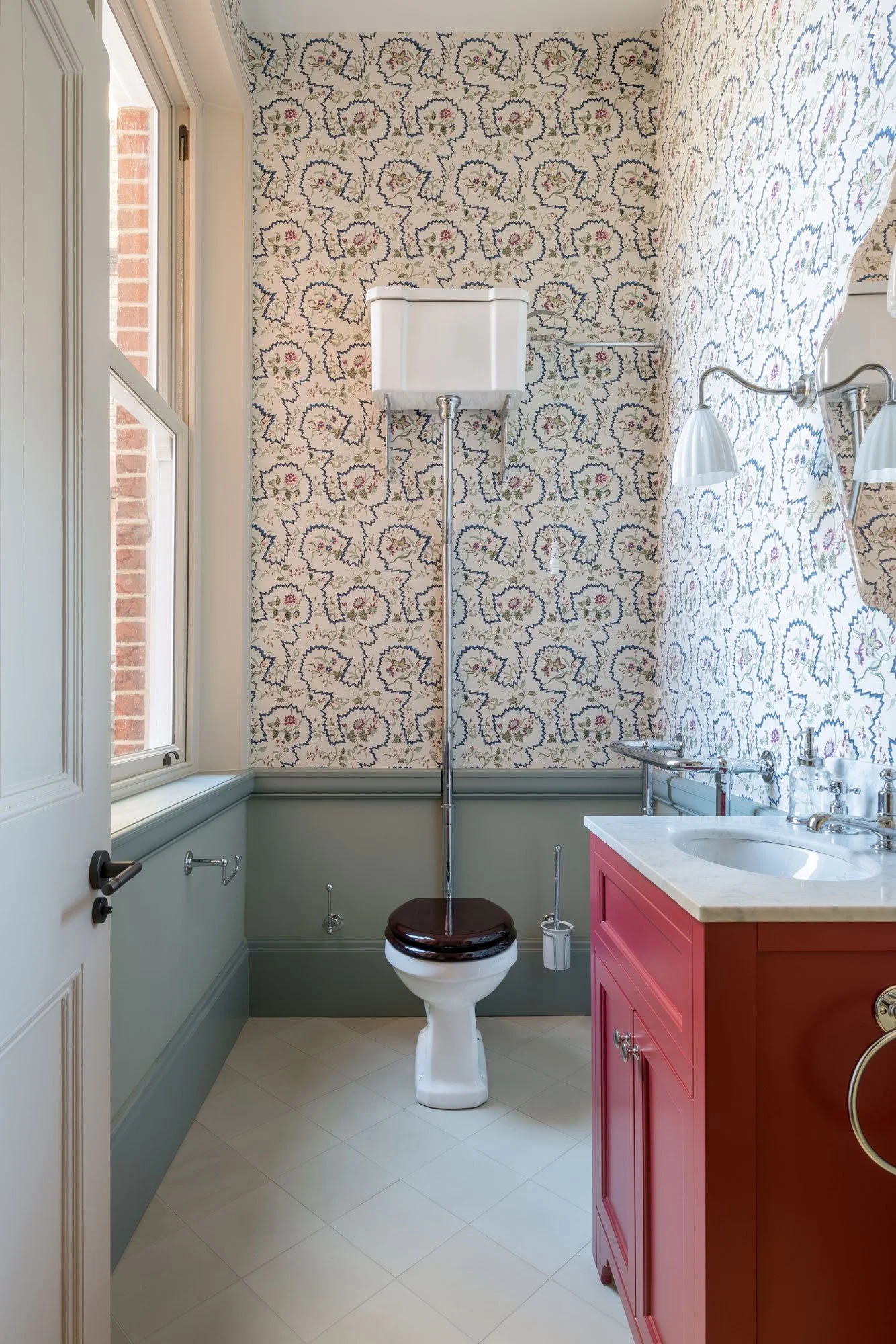 WC and sink - Marjoram Architects Kings Road Project