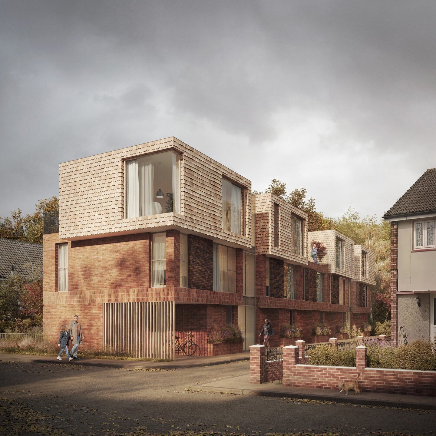 As part of Croydon Council's regeneration programme they had identified a series of infill sites across the borough for new housing. ⁠
⁠
In collaboration with developer Lightbox London, we undertook a series of feasibility studies for 3 sites to prov