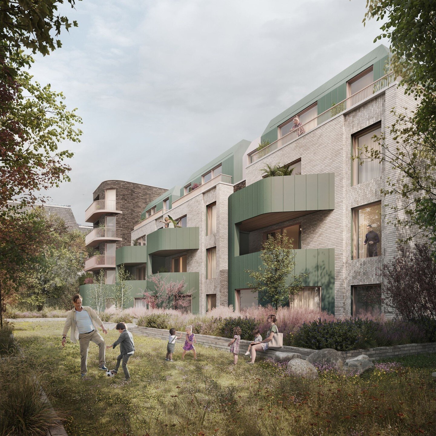 Westbury Road is a unique development set within an underutilised plot in Forest Gate, East London. The proposal creates 16 new high quality residential homes within a dense urban environment and new public space for the residents. ⁠
⁠
Using the site