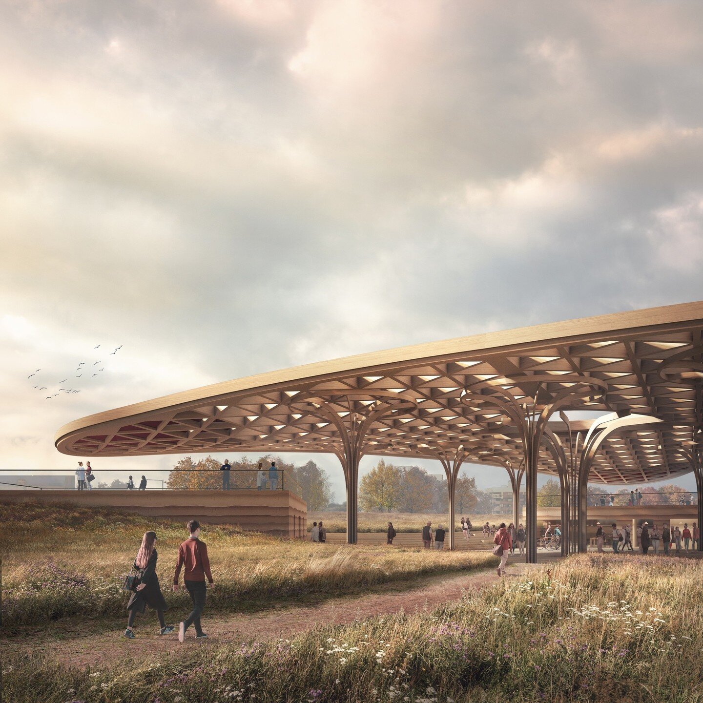 &lsquo;A Pavilion For All&rsquo; was an open competition to design a new Pavilion at Clitterhouse Playing Fields for 'Argent Related' in conjunction with the Architects Journal, as part of one of Europe&rsquo;s biggest regeneration projects, Brent Cr